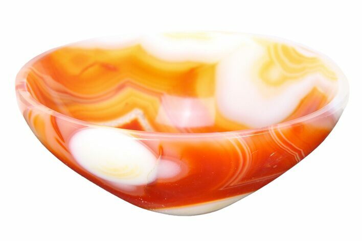 3" Polished Red Onyx Bowls - Photo 1